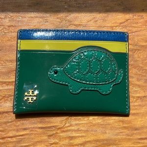 Tory Burch Turtle Card Case